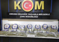 Ankara'da 25 kilo skunk ele geçirildi; 2 gözaltı