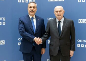 Bakan Fidan, AGİT Genel Sekreteri Sinirlioğlu ile görüştü