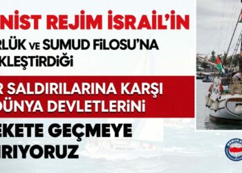 Bir-Sen: Sumud Filosu için dünya devletleri somut adım atmalı