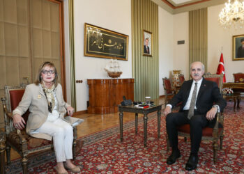 TBMM Başkanı Kurtulmuş, Bosna Hersek'in Ankara Büyükelçisi Colakovic'i kabul etti