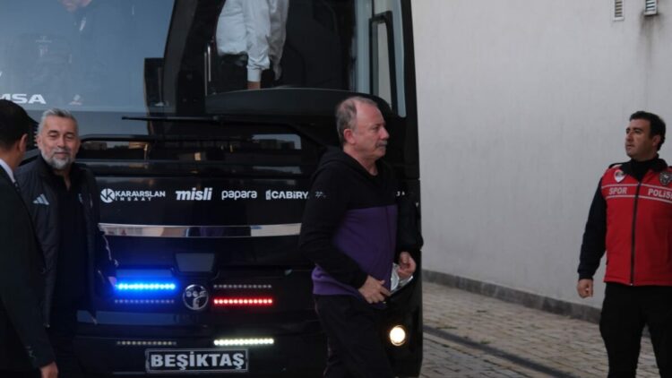 Beşiktaş kafilesi, Gaziantep’e geldi