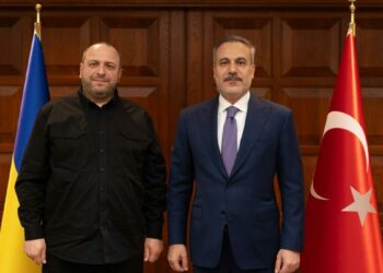 Bakan Fidan, Ukrayna Milli Güvenlik ve Savunma Konseyi Sekreteri Umerov ile görüştü
