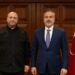Bakan Fidan, Ukrayna Milli Güvenlik ve Savunma Konseyi Sekreteri Umerov ile görüştü