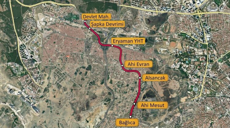 Ankara'ya 4 yeni metro hattı