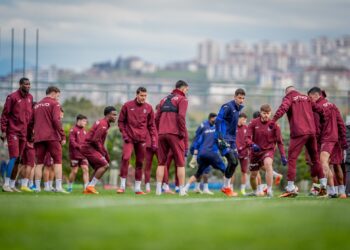 Trabzonspor, Corendon Alanyaspor maçı hazırlıklarını sürdürdü