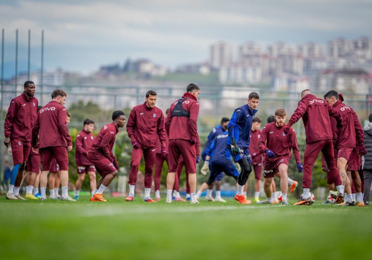 Trabzonspor, Corendon Alanyaspor maçı hazırlıklarını sürdürdü