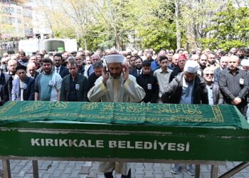 Yangında ölen teknisyen, Kırıkkale'de toprağa verildi