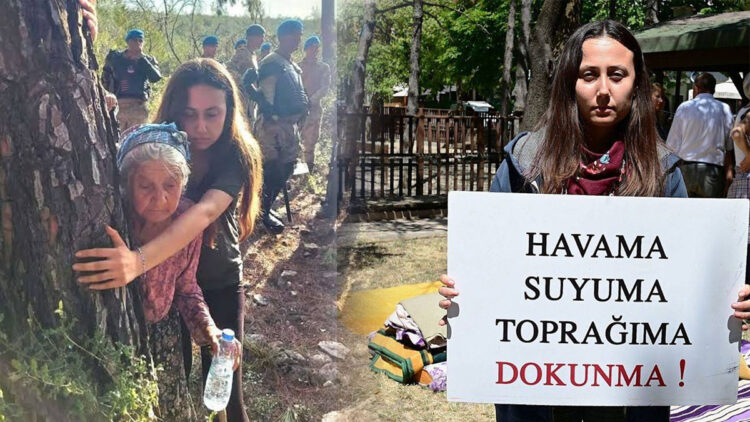 Milas’ta Akbelen protestosu: Esra Işık tutuklandı