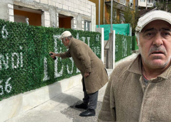 ‘Ben Mesih'im’ deyip, evinin çatısına ve çitlerine yazılar yazdı