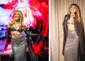 Ünlü sanatçı Ziynet Sali, bayram konserleri serisinin ilk durağı olan Kıbrıs’taki Acapulco Otel’de sahne aldı.