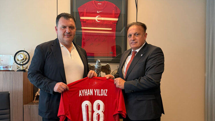 Avrupa Türk Futbol Federasyonu’ndan TFF’ye ziyaret