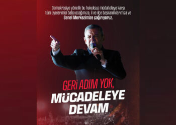 CHP'den 'Geri adım yok, mücadeleye devam' açıklaması