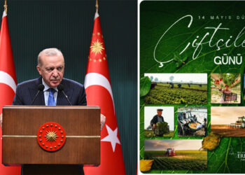 Cumhurbaşkanı Erdoğan, 14 Mayıs Dünya Çiftçiler Günü'nü tebrik etti