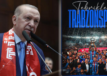 Cumhurbaşkanı Erdoğan’dan Trabzonspor’a tebrik mesajı