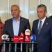 Özgür Özel, EMEP Genel Başkanı Seyit Aslan ile bir araya geldi