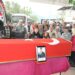 Balıkesir'de devrilen yolcu otobüsünde hayatını kaybeden Uzman Çavuş Kemal Can Sert, Manisa'nın Salihli ilçesinde toprağa verildi.Fotoğraf:Salihli (Manisa),(DHA)