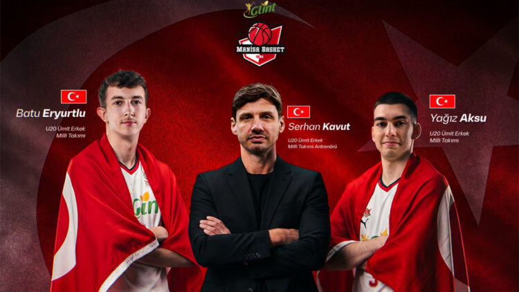 Manisa Basket'te Kavut ve gençler milli mesaide