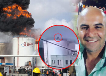 Mersin'de akaryakıt tankında çıkan yangında ölen işçi toprağa verildi