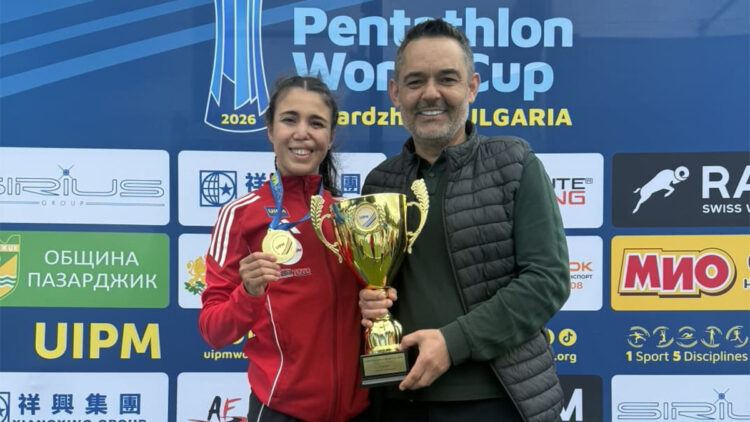 Milli pentatlet İlke Özyüksel'den altın madalya