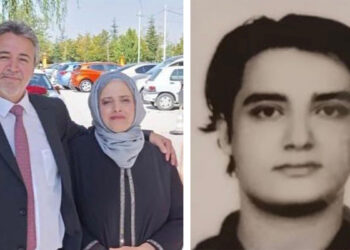 Oğulları tarafından öldürülen veteriner çift, toprağa verildi