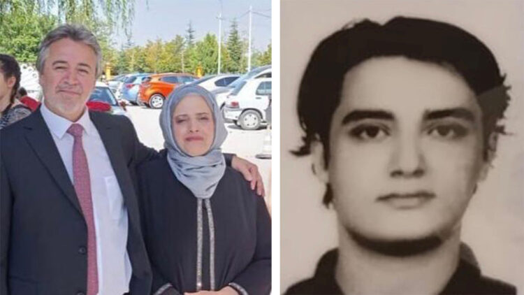 Oğulları tarafından öldürülen veteriner çift, toprağa verildi