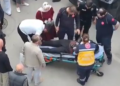 Pendik'te otomobile çarpan motosikletli yaralandı