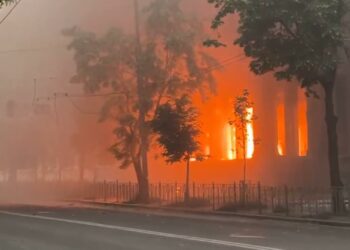 Rusya, Ukrayna'nın başkenti Kiev'i balistik füzelerle hedef aldı