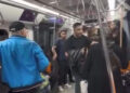 Sarıyer'de metroda küfürlü tezahürat kavgası; oklavayla müdahale etti