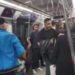Sarıyer'de metroda küfürlü tezahürat kavgası; oklavayla müdahale etti