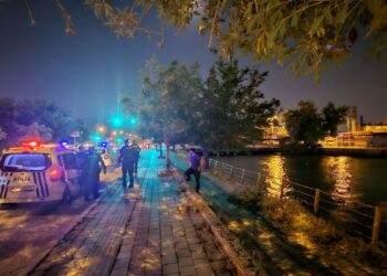 Sulama kanalına düşüp, kayboldu