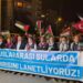 ABD Büyükelçiliği önünde, İsrail'in Sumud Filosu’na yönelik müdahalesi protesto edildi