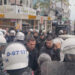 Beşiktaş'ta izinsiz gösteriye polis müdahale etti-1