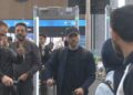Domenico Tedesco, çiçek ve tezahüratlarla uğurlandı