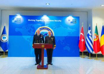 NATO Müttefik Deniz Komutanı Koramiral Pedre, Deniz Güvenliği Mükemmeliyet Merkezini ziyaret etti