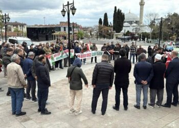 Tekirdağ'da Sumud Filosu'na saldırıya tepki