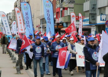 Samsun’da 1 Mayıs kutlandı