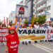 Antalya'da coşkulu 1 Mayıs kutlaması