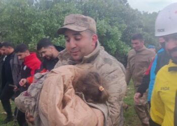 Batman'da kaybolan 2,5 yaşındaki Melike bulundu