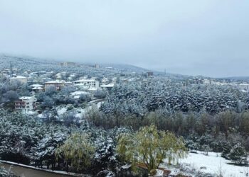 Yozgat'ta mayısta kar yağdı