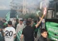 Muğlaspor'a coşkulu karşılama