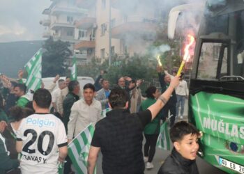 Muğlaspor'a coşkulu karşılama