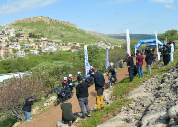 Mardin’de 'Sky Adventure' motosiklet yarışması heyecanı
