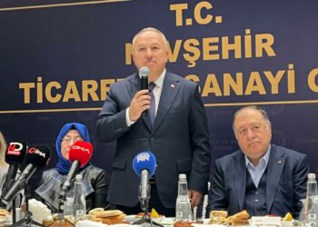Emniyet Genel Müdürü Fidan'a, valilik yaptığı Nevşehir’de veda yemeği