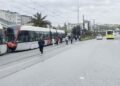 Bağcılar tramvay hattında arıza nedeniyle seferler aksadı -1