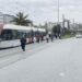 Bağcılar tramvay hattında arıza nedeniyle seferler aksadı -1