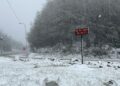 Bolu Dağı'nda kar yağışı