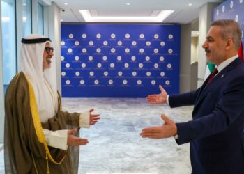 Bakan Fidan, Kuveytli mevkidaşı Al-Sabah bir araya geldi