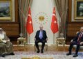 Cumhurbaşkanı Erdoğan, Kuveyt Dışişleri Bakanı Al-Sabah'ı kabul etti