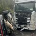 TIR, karşı şeride geçip otomobille çarpıştı: 1 ölü, 4 yaralı