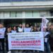 Karşıyaka Belediyesi'nde memur eylemleri akşam nöbeti ile devam ediyor